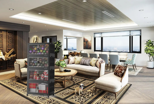 Do it Yourself Storage Cabinets-BROVIEW Jumbo Storage Bins