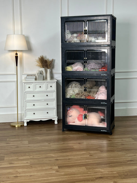 how to organize a clothes storage box