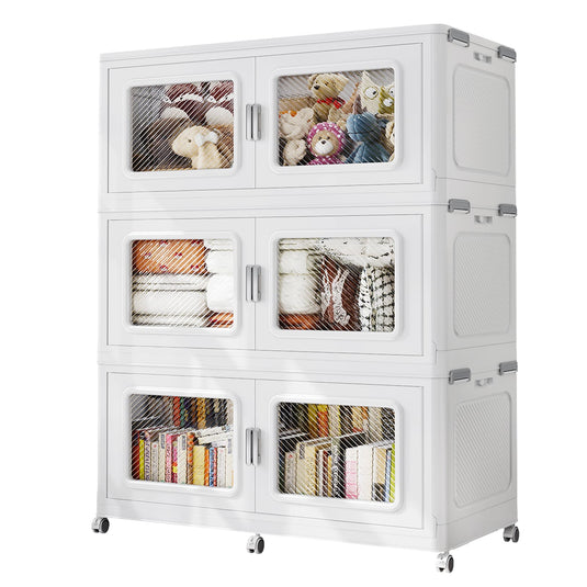 BROVIEW 880Qt/660Qt Plastic Storage Drawers for Closet Storage and Organization