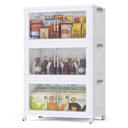 BROVIEW Closet Organizers and Storage Cabints 3Pack/4Pack