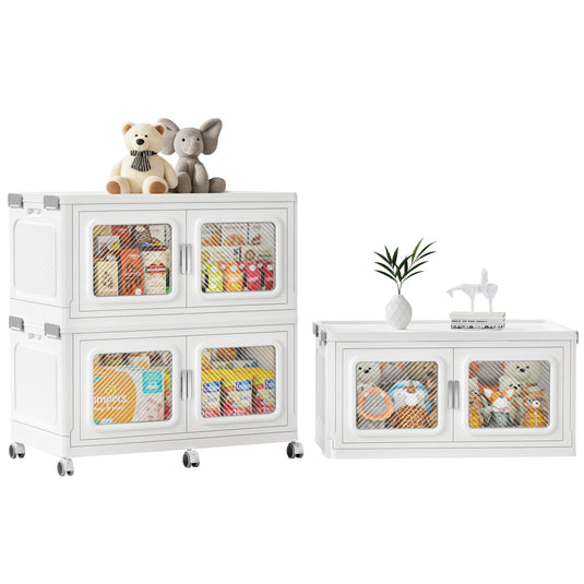 foldable storage bin