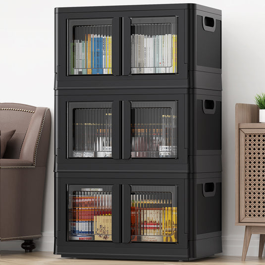 V6 Plastic Stackable Toy Storage with Bins