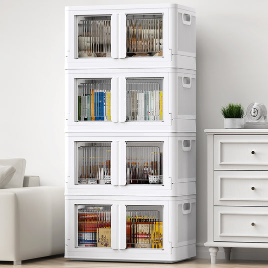 V6 Plastic Stackable Toy Storage with Bins