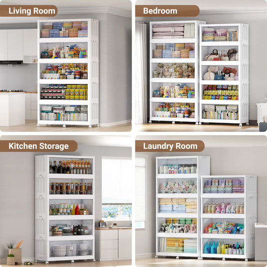 V60 275Gal Extra Large Storage Bins with Lids