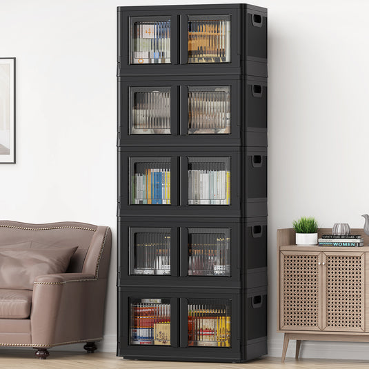 stackable storage bins for closet