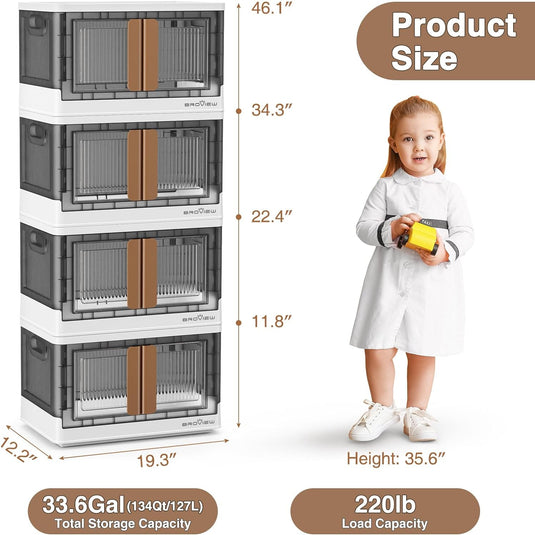 extra large collapsible storage bins