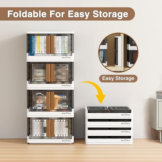 foldable closet storage bins