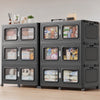 50Qt-1200Qt Extra Large Stackable Storage Bins with Lid, 12.5Gal -300Gal Collapsible Closet Organizer and Storage Drawers with Wheels, Plastic Storage Box for Closet Clothes Organization