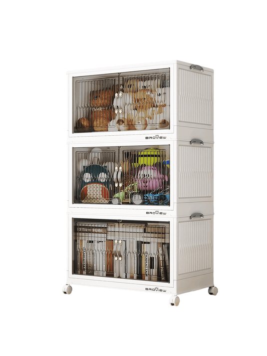 BROVIEW 30Gal/Pack Large Storage Bins 3Pack