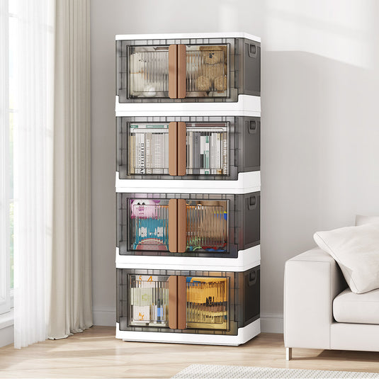 BROVIEW Collapsible Storage Bins with Lids