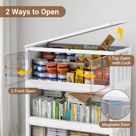 V60 275Gal Extra Large Storage Bins with Lids