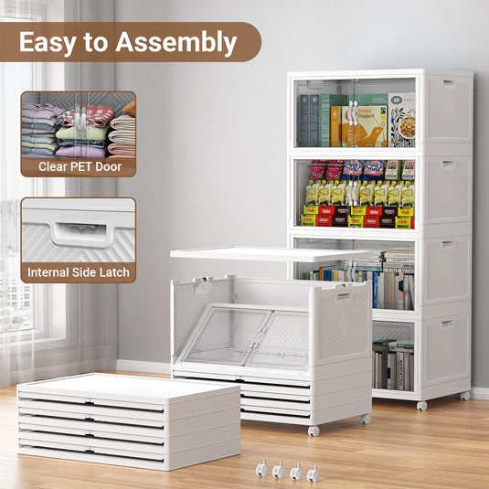 V20 160Gal Lockable Storage Bins with Lids