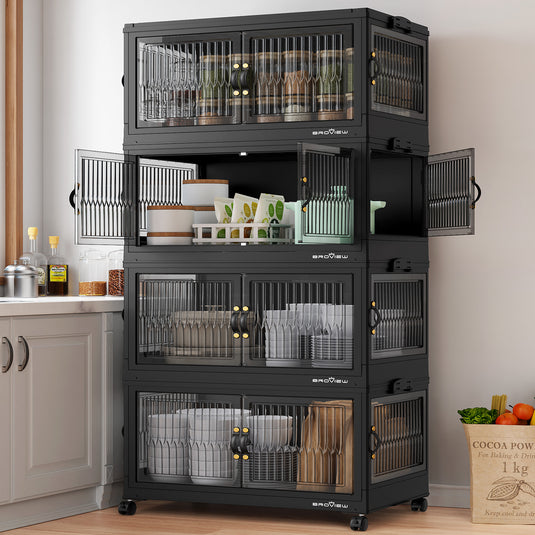 V8F 30Gal Lidded Storage Bins
