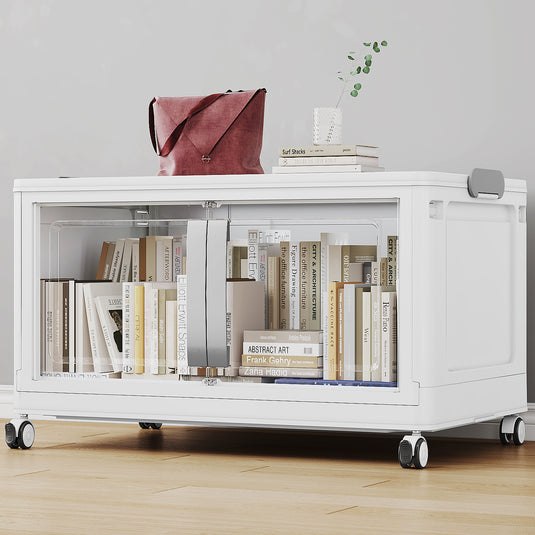 Broview V70 200 Gal Extra Large Storage Bins with Lids Clear Door for Home Storage and Organization