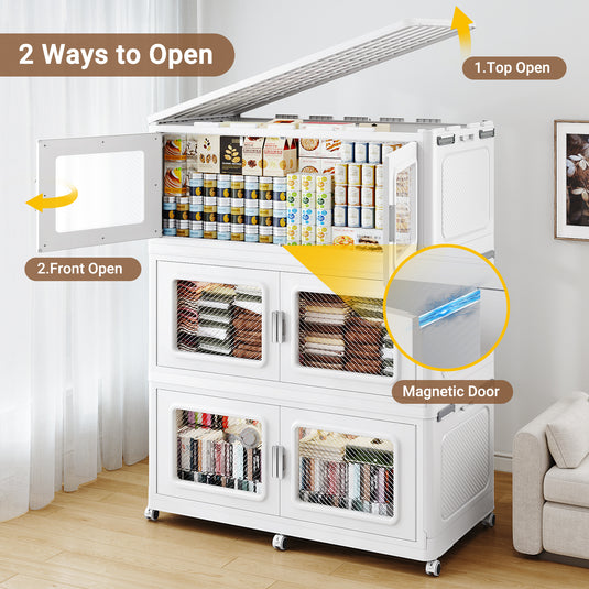 V80 Plastic Food Storage Containers with Lids