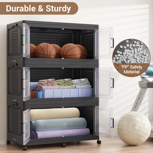V40 50Gal Storage Bins with Dividers