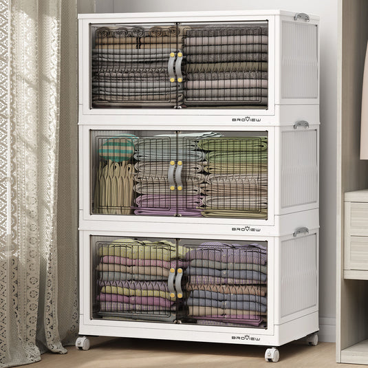 stackable storage bins