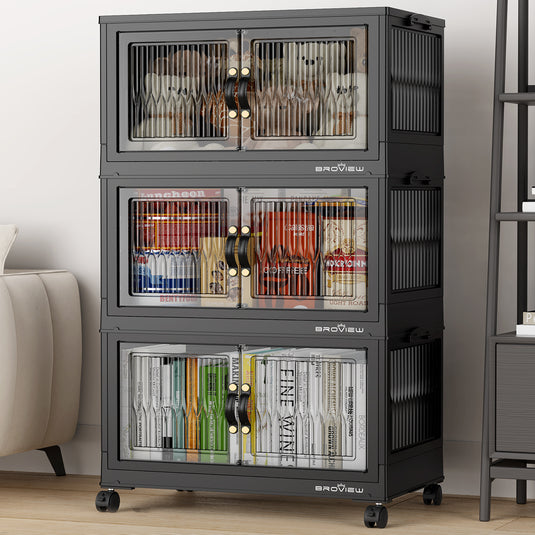 V8 20Gal/30Gal/50Gal Vinyl Record Storage Box