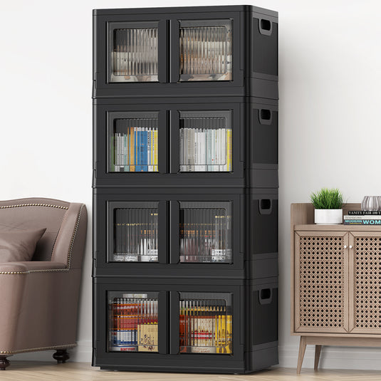 V6 Plastic Stackable Toy Storage with Bins