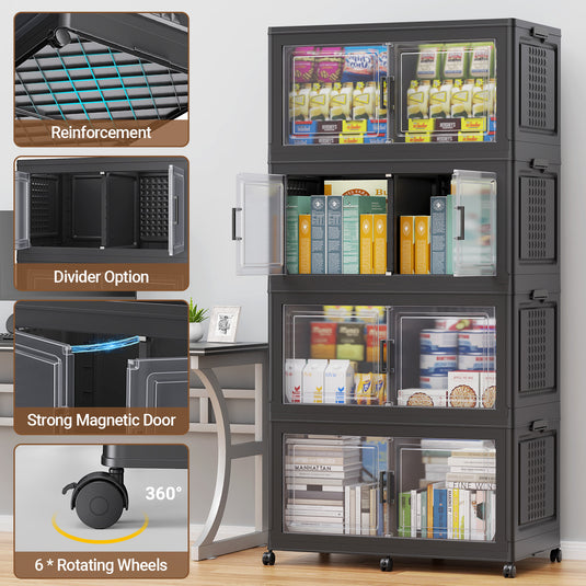 V40 50Gal Storage Bins with Dividers