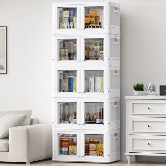 V6 Plastic Stackable Toy Storage with Bins