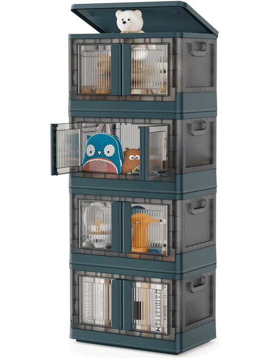 Folding Storage Cabinets with Wheels