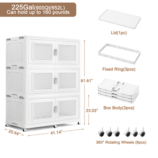 stackable storage cabinet