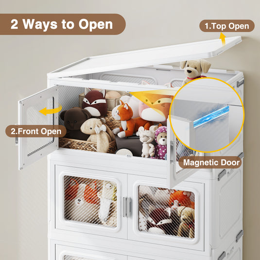 V80 225Gal/300Gal Extra Large Storage Containers with Lids