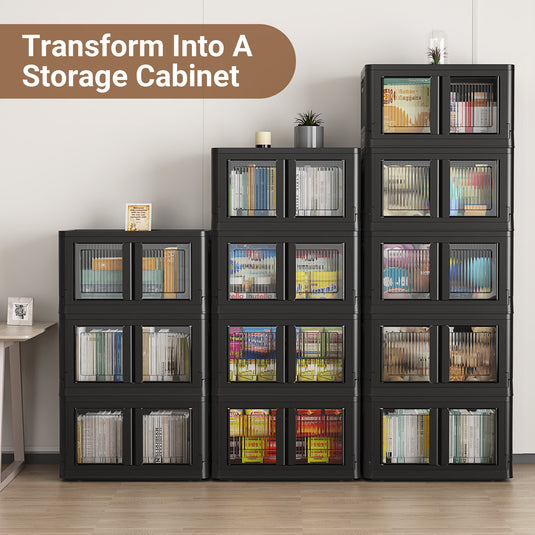 folding storage cabinet