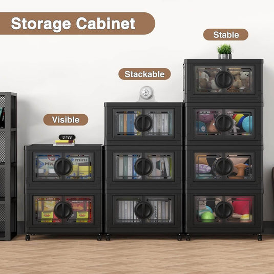 84Gal craft storage cabinet with lids